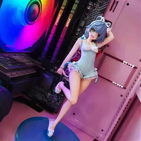 New Cute Sexy Luo Tianyi Vocaloid Swimsuit Anime Girl Figure No Box Ebay