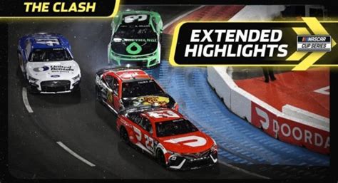 Nascar Clash In Los Angeles Rennen