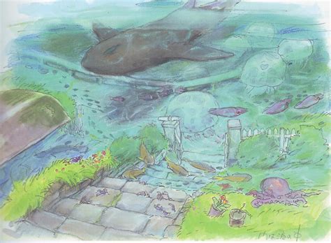 Ponyo: 80 Original Concept Art Collection - Daily Art, Movie Art ...