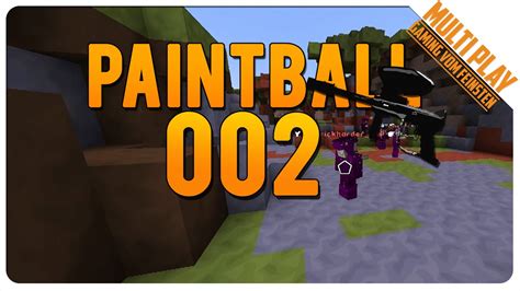 MINECRAFT MINIGAMES 2 Paintball MineTime YouTube