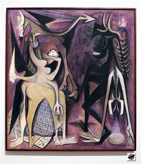 Wilfredo Lam Belial Emperor Of The Flies Oil Paint Flickr