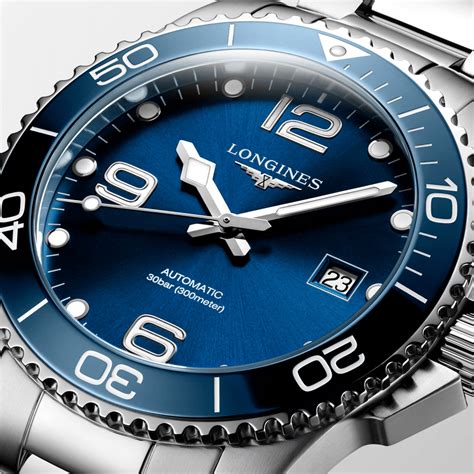 Longines Hydroconquest 41mm Blue Dial Steel Mens Watch L37814966 Time