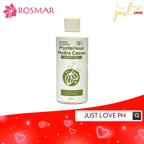 Rosmar Kagayaku Mysterious Madre Cacao Shampoo Ml Shopee Philippines