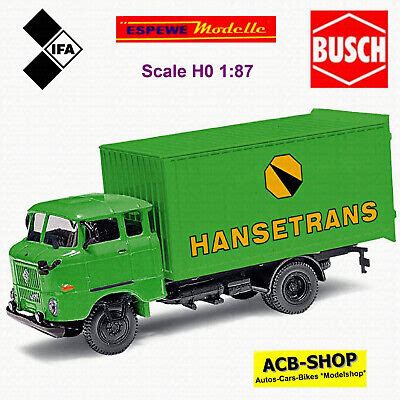 Ifa W Mk Hanse Trans M Bel Koffer Verde Busch Ebay