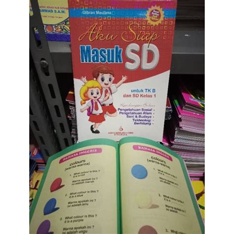 Jual Buku Aku Siap Masuk SD Untuk TK B Dan SD Kelas 1 DM Persiapan