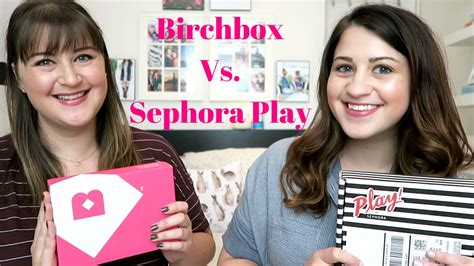 Unboxing August Birchbox Vs Sephora Play As Told By Youtube