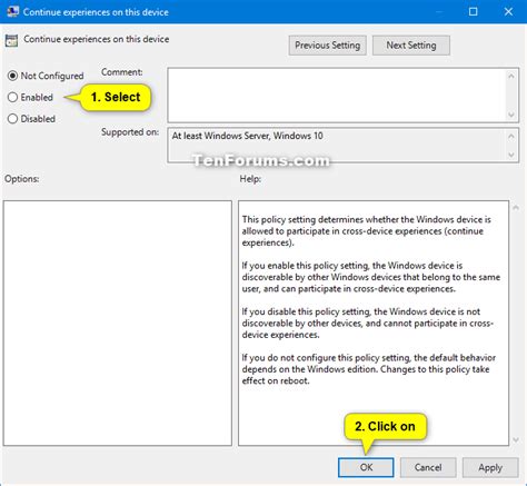 Enable Or Disable Shared Experiences In Windows 10 Tutorials