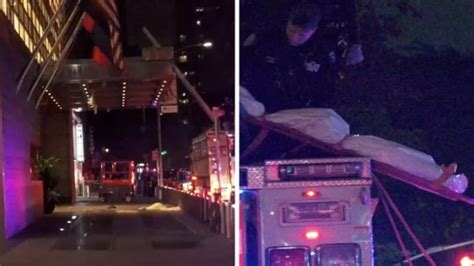 Man Splits In Half Jumping 750 Feet Off Top Of New York City Building