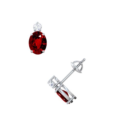 The July Birthstone Earrings Earring Ruby Best Quality Flickr