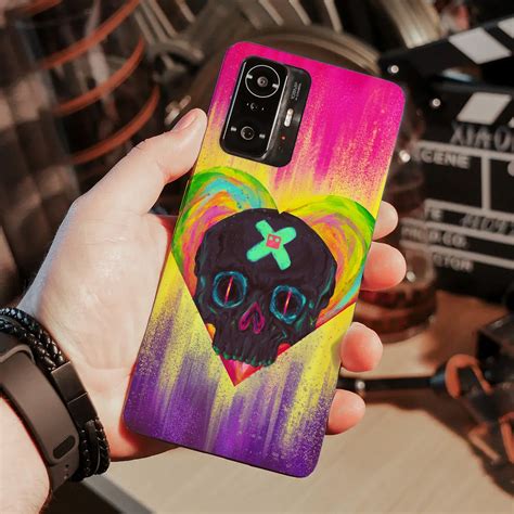 A Burkolat Kompatibilis A Xiaomi Mi T Pro G Skull Art Modellel