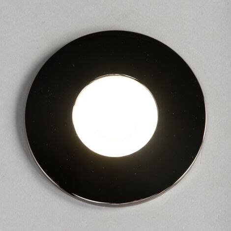 Litecraft Recessed Downlight Fire Rated Fixed Ceiling Spotlight Black