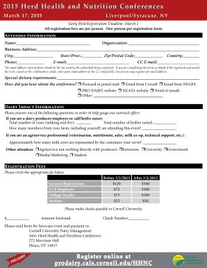 Fillable Online Prodairy Cals Cornell 2 Erd Ealth And Utrition