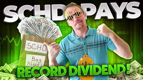 Schd Smashes Its Dividend Record The Cash Flow King Is Back Youtube