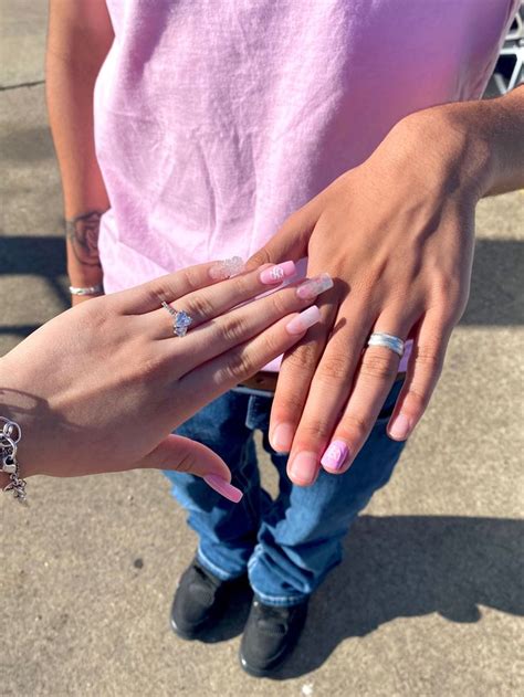 Matching Nails With Boyfriend Black Boyfriend Girlfriend Matching