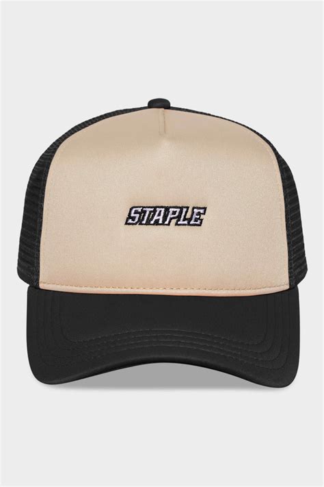 Buy Staple Classic Trucker Snapback Black Online Urban Wear