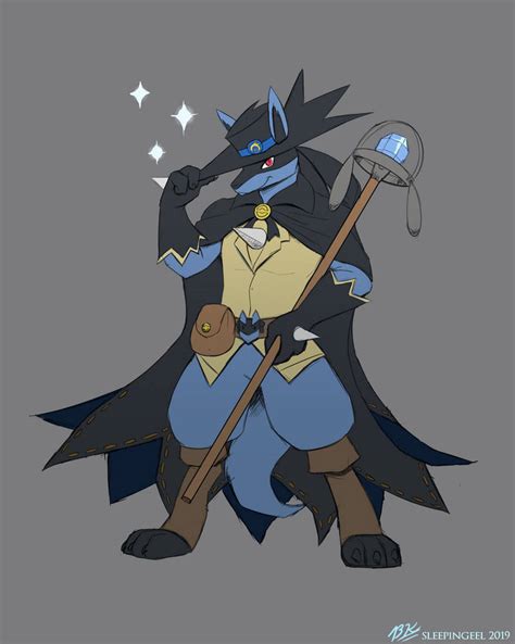 Halloween Lucario Time By Sleepingeel On Deviantart