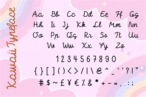 Kawaii Font | Handwriting Script Font by Musubi on Dribbble