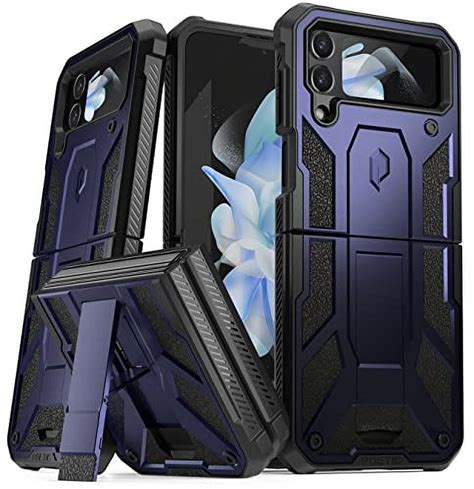 Poetic Spartan Case For Samsung Galaxy Z Flip 4 Full Body Rugged Case