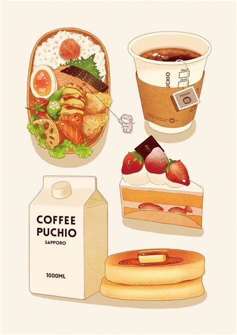 Anime Food Drawing