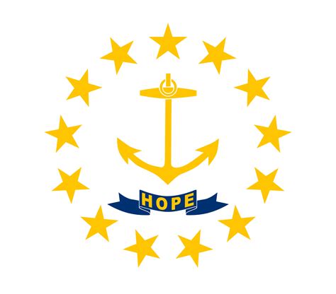 Bandera De Rhode Island Banderas Mundo Es