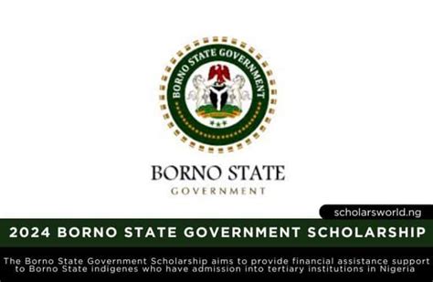 2024 Chinese Government Borno State Government Scholarship Full