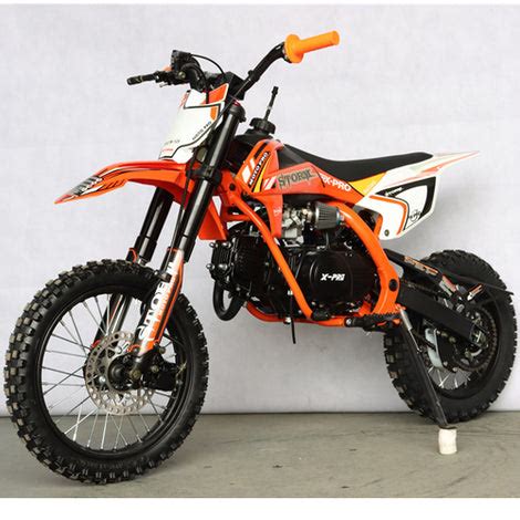 X-PRO Storm 125cc Dirt Bike with 4-speed Semi-Automatic Transmission ...