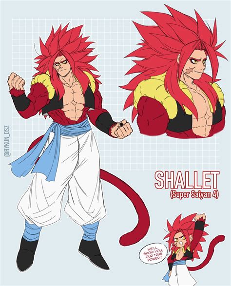 HECTOR4 On Twitter RT Rykun DSZ Twin Fusion SHALLET Super Saiyan 4