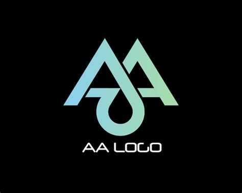 Una Letra De Diseño De Logotipo Una Creación De Logotipo Vectorial Vector Premium