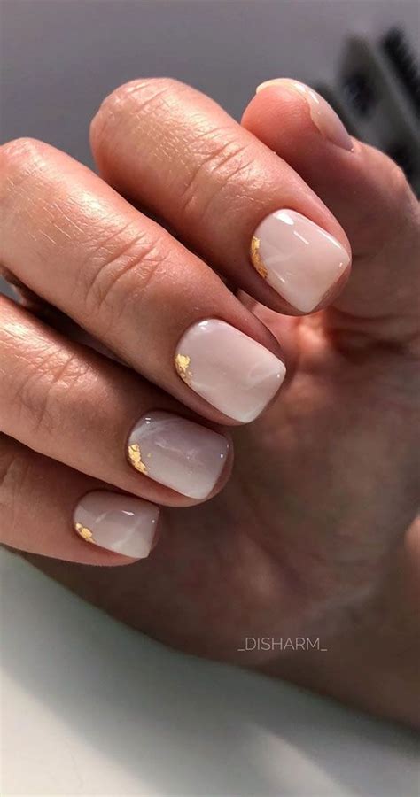 49 Cute Nail Art Design Ideas With Pretty And Creative Details Nude