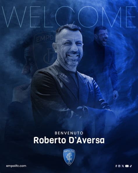 Ufficiale Roberto D Aversa è l allenatore dell Empoli