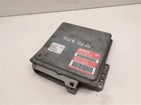 D Peugeot Citroen Engine Ecu Control Module Unit