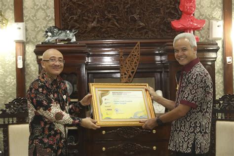 Ketua BKN Bima Haria Wibisana Berkunjung Ke Rumah Dinas Gubernur