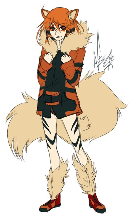 Arcanine Gijinka | Pokemon gijinka, Pokemon cosplay, Pokemon human form