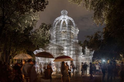 Gallery Of Etherea Edoardo Tresoldis Wire Mesh Installation For