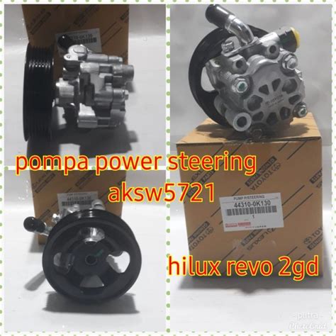 Pompa Power Steering Hilux Revo Gd Fortuner Vrz Innova Reborn Oem