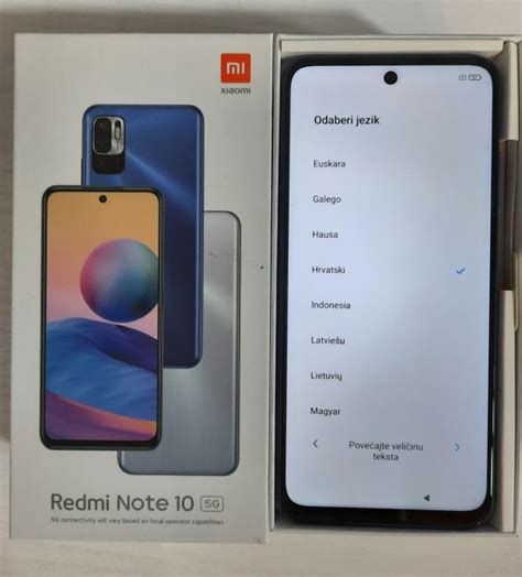 Xiaomi Redmi Note 10 5g 4gb 128gb Dual Sim Nighttime Blue Rabljeno