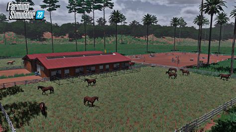 Fazenda simulada FIM Construí o haras da fazenda Farming simulator