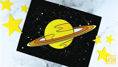 Printable Solar System and Space Theme Crafts – Simple Mom Project