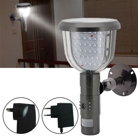 Gosear 720P Solar Powered LED Garden Light DVR Security Camera Outdoor ...