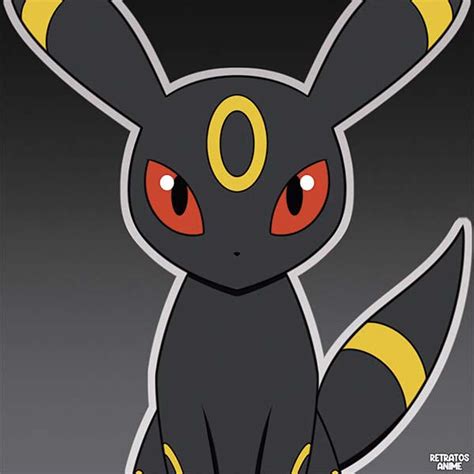 Umbreon, Pokemon by Retratosanime on DeviantArt