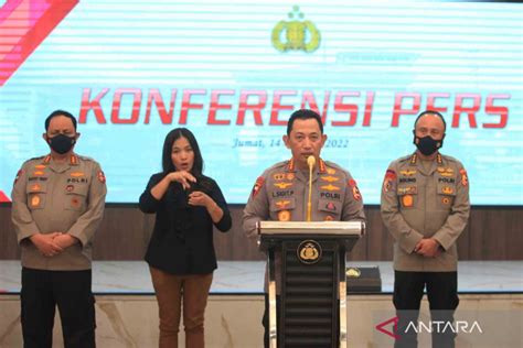 Kapolri Sebut Irjen Teddy Minahasa Diduga Terlibat Penjualan Barang