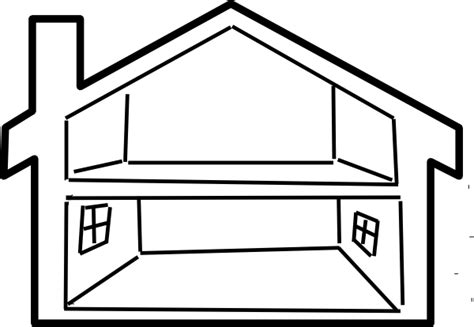 Inside House Outline Clip Art | Clipart Panda - Free Clipart Images