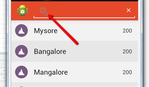 Android How To Delete Or Change The Searchview Icon Inside The