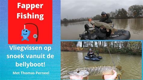 Fapper Fishing Roofvissen Bellybootboek Vliegvissen Op