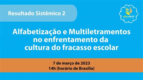 Alfabetiza O E Multiletramentos No Enfrentamento Da Cultura Do