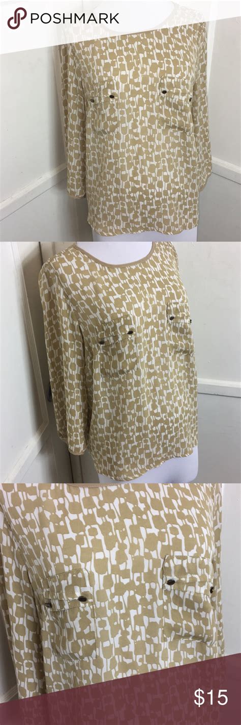 Cynthia Rowley Blouse Medium Size