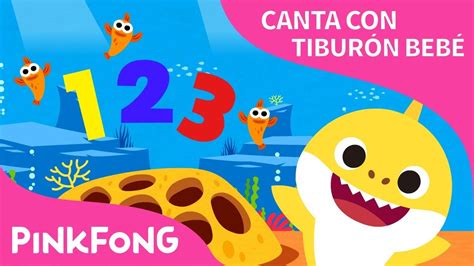 Peces 123 Canta con Tiburón Bebé Pinkfong Canciones Infantiles