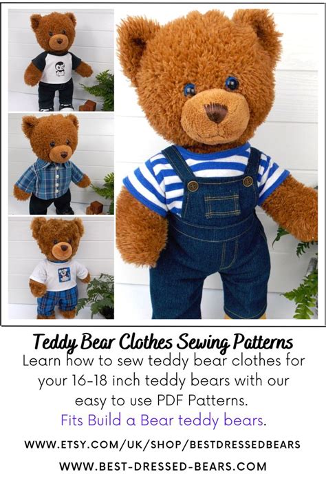 Easy Sewing Patterns For Teddy Bear Clothes Teddy Bear Clothes