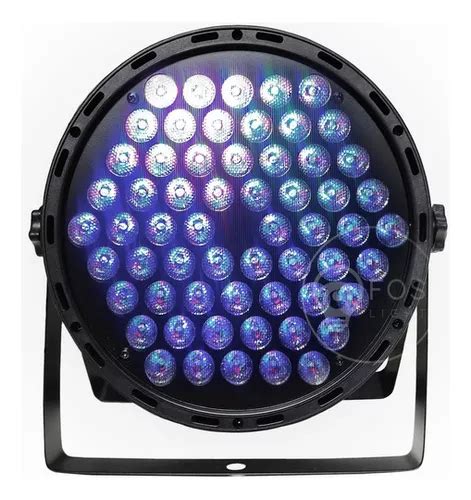 Canhao De Led Refletor Parled 60 Leds 3w Rgb Triled Dmx Djs 110V 220V