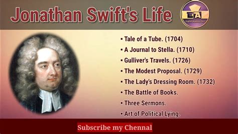 Biography Jonathan Swift Most Important Works Gullivers Travels